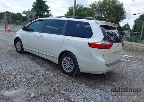 2015 Toyota Sienna Xle 8 Passenger из США, поврежденный, VIN 5TDYK3DC3FS675964